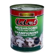 Lele sliced mushroom 2840Gr